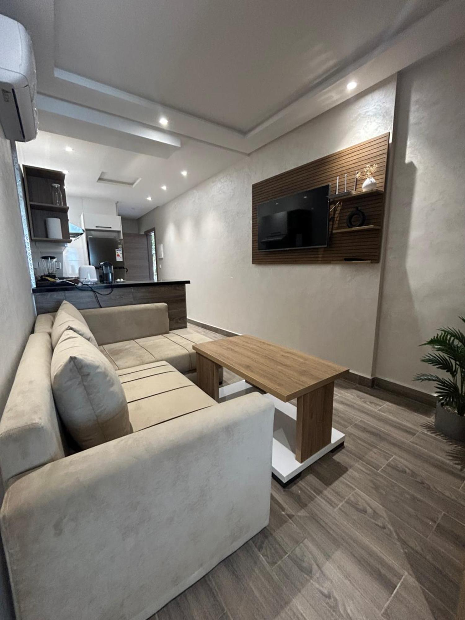 Splendide Studio Haut Standing En Face De La Marina Et A 200 M Du Port De Tanger - 1 Chambre Double Eksteriør billede